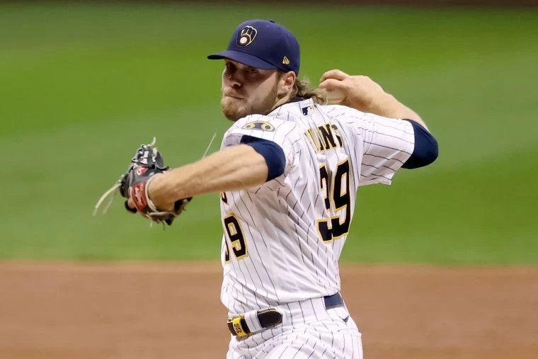 伯恩斯(Corbin Burnes)先發,防禦率1.76,近期壓制力相當出色,近五次先發失分都不超過一分。法新社