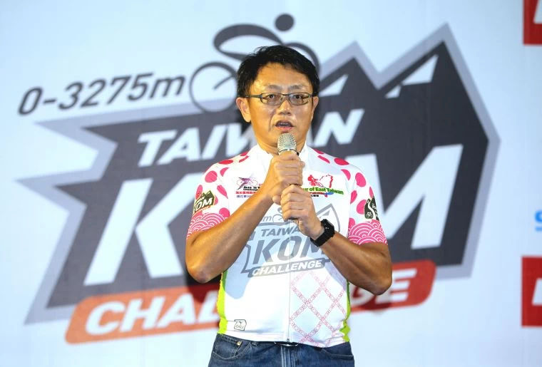中華民國自行車騎士協會理事長董俊仁。中華民國自行車騎士協會/提供。