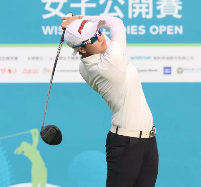 第一回合陳思涵69桿(-3)暫並列第三。TLPGA提供/鍾豐榮攝影