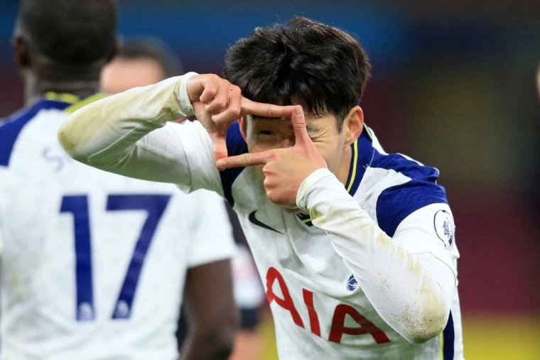 孫興慜獻致勝球,英超前6輪已轟進8球。(法新社)