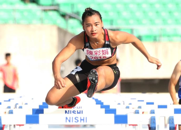 北市大學陳彩娟以5196分在109年全大運公開女七項全能封后。林嘉欣/攝影