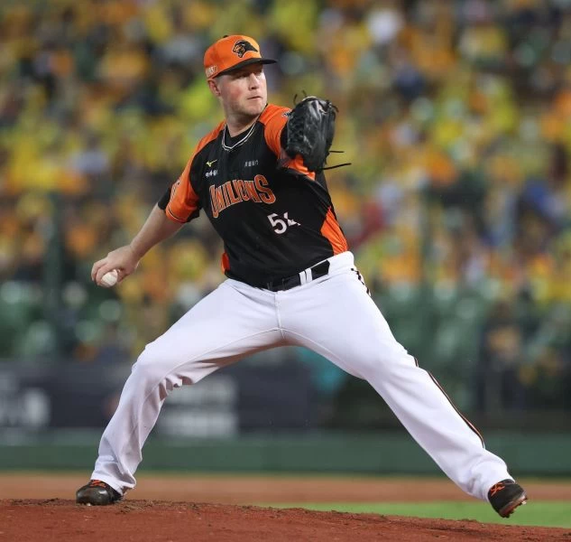 猛威爾勝投。李天助攝