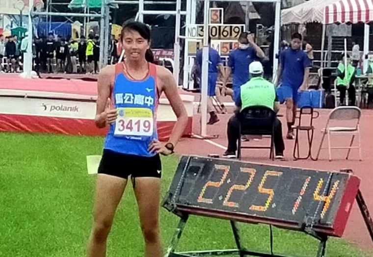 馬公高中歐旻珩。鍾登傑／提供。