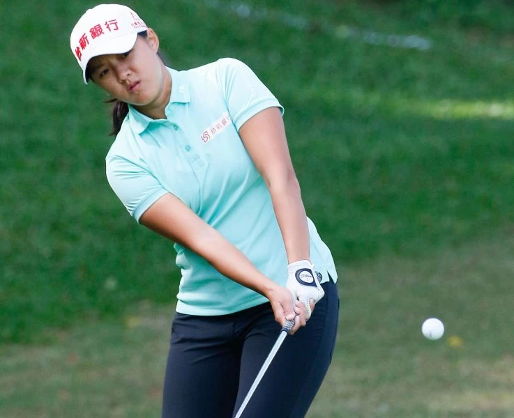 陳之敏71桿(-1),暫居第一。TLPGA提供/葉勇宏攝