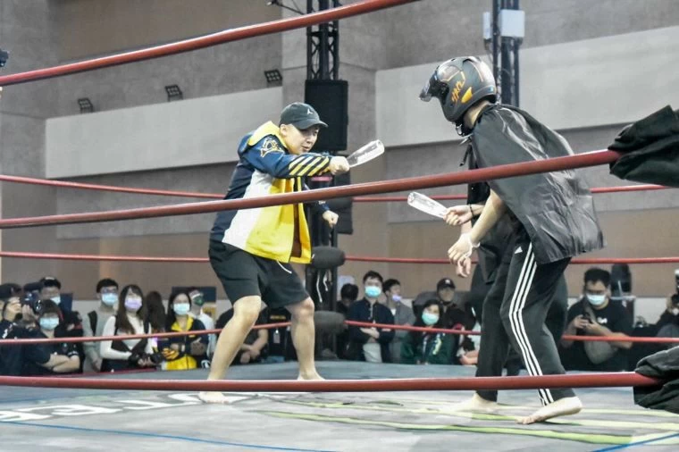 羅馬競技生死鬥。台中運動局提供