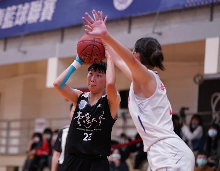 台大取得第3勝,圖為楊舒喬。大會提供