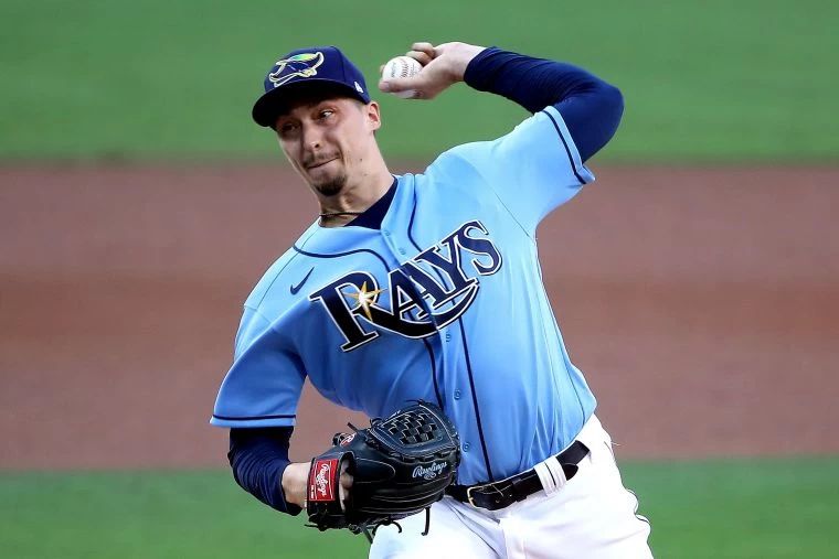 「五局賽揚」史奈爾(Blake Snell)將會被送往聖地牙哥教士。法新社