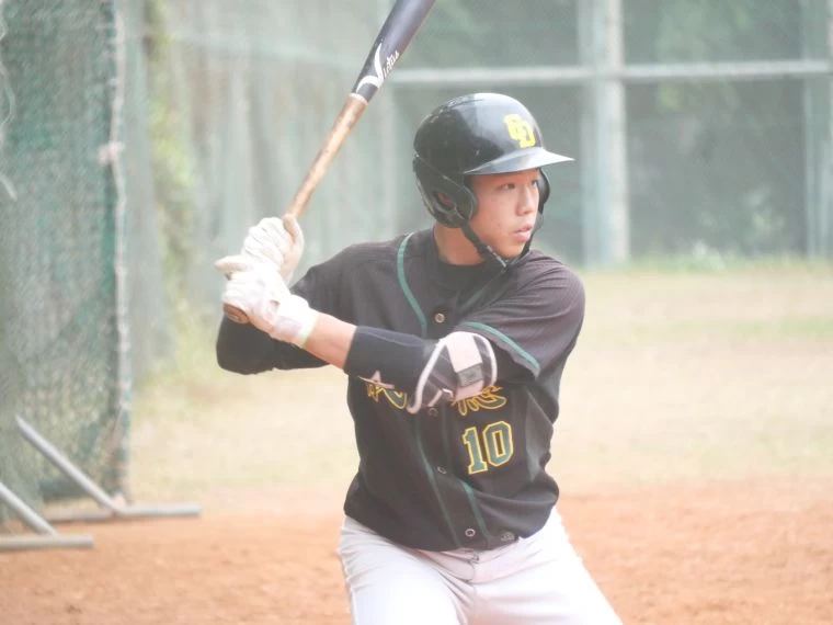 廖奕安敲出逆轉致勝安。吳敏欣攝