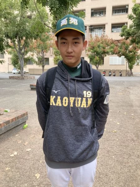 李昌洲高三遇上低潮,近況還在調整中。吳敏欣攝