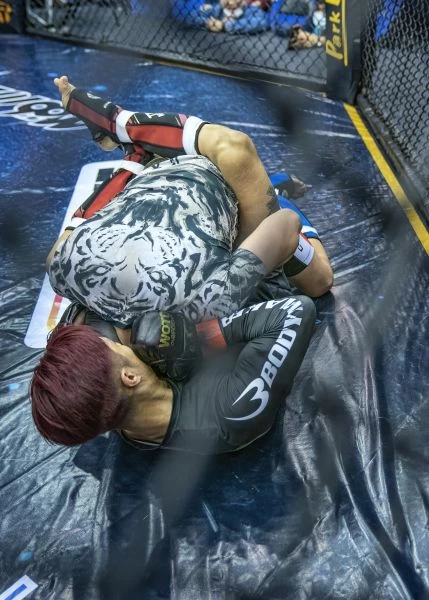 李育昇降伏技獲勝。大會提供