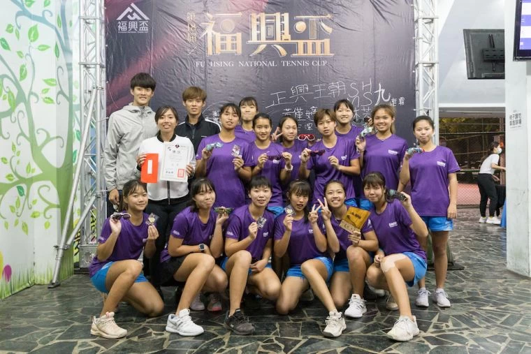 三民高中A隊在高中女生組完成八連霸。海碩整合行銷提供
