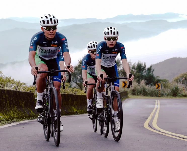 本想回老家務農的登山王吳之皓加盟Team bryton Icefield再出發。Bryton/提供。