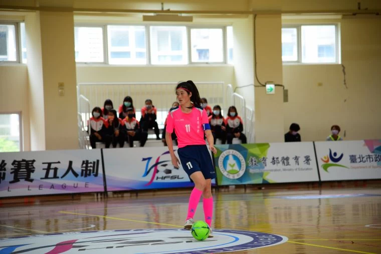 ▲瑞祥高中隊長陳旻凰。(圖/記者張曜麟攝)
