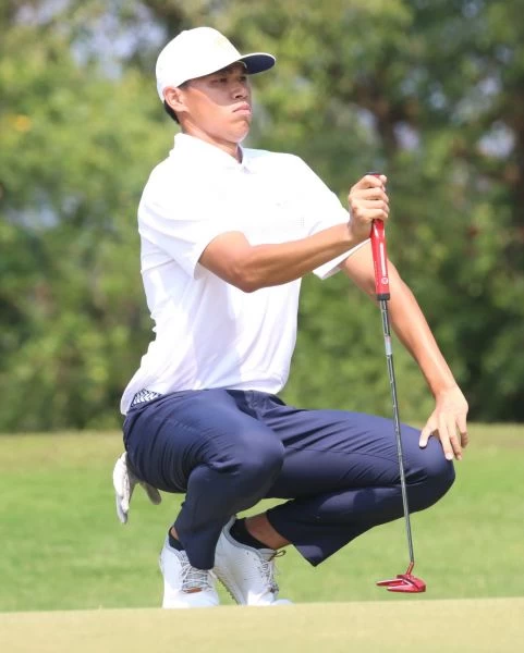 第三回合劉澤森70.75.65三天(-6)暫並列第二。鍾豐榮攝影