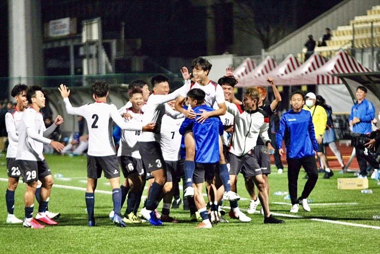 臺北市立大學足球隊。北市大提供
