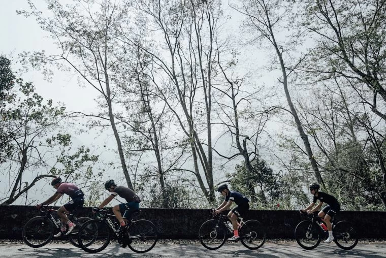 日月潭塔塔加單車挑戰。中華民國自行車騎士協會/提供。