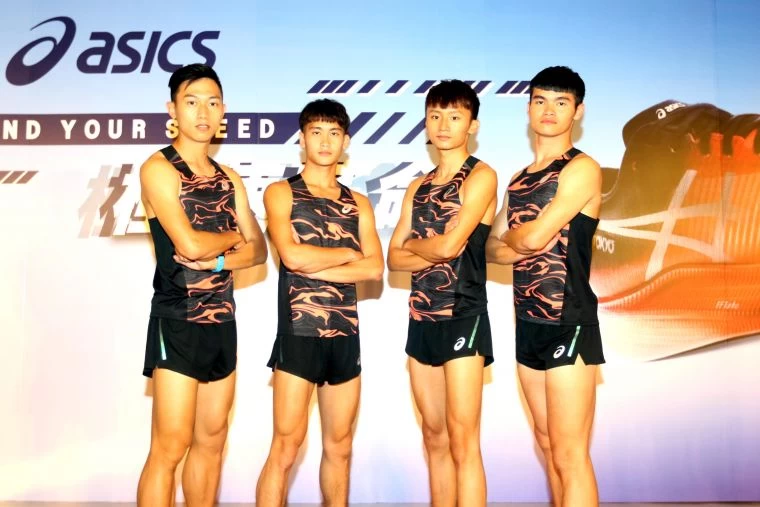 ASICS全新碳板競速跑鞋METASPEED讓選手們讚不絕口。林嘉欣／攝影。