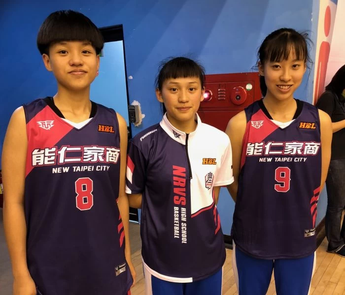 能仁鋒衛「新三角」洪嘉璐(右起)、李雯萱、黃渝庭。大會提供