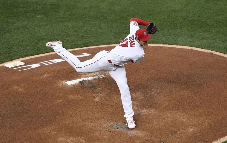 大谷翔平先發解禁。法新社