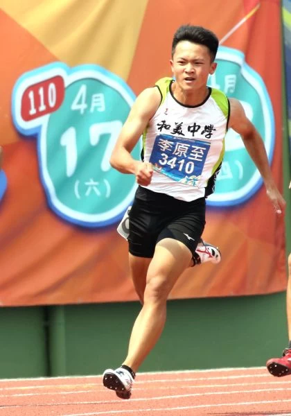 彰化縣和美高中李原至。林嘉欣/攝影。