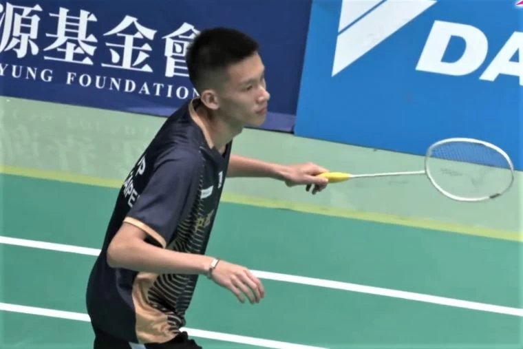 圖2.中租百齡胡佑齊本屆全團賽皆直落二對手取勝。大會提供