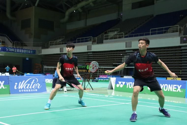 土銀能仁陳勝發(左)陳政寬(右)奪下第三點勝利。大會提供