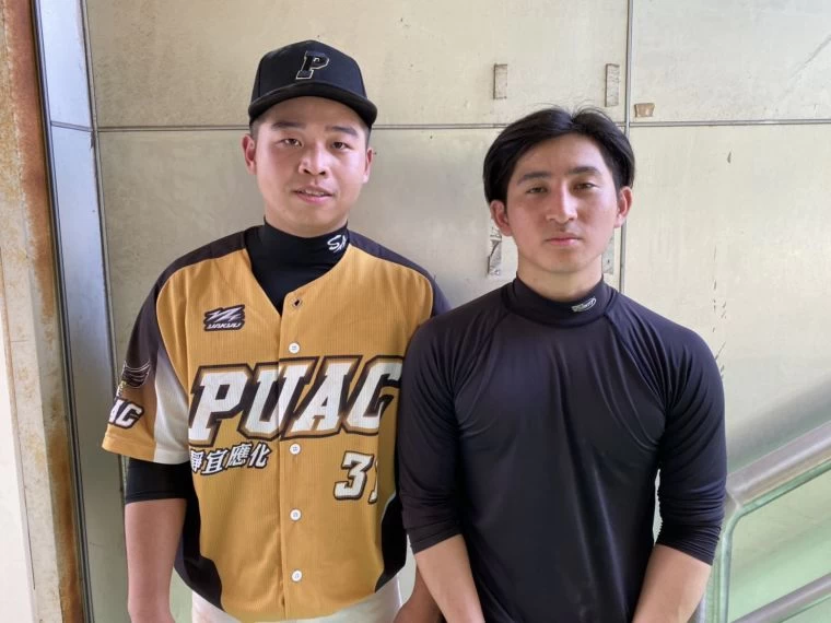▲劉廷偉（左）、佐藤優喜（右）。（圖／記者張曜麟攝）
