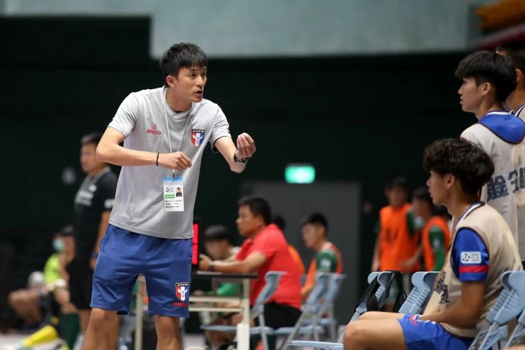 U20潛力培訓隊總教練張仟縈。大會提供