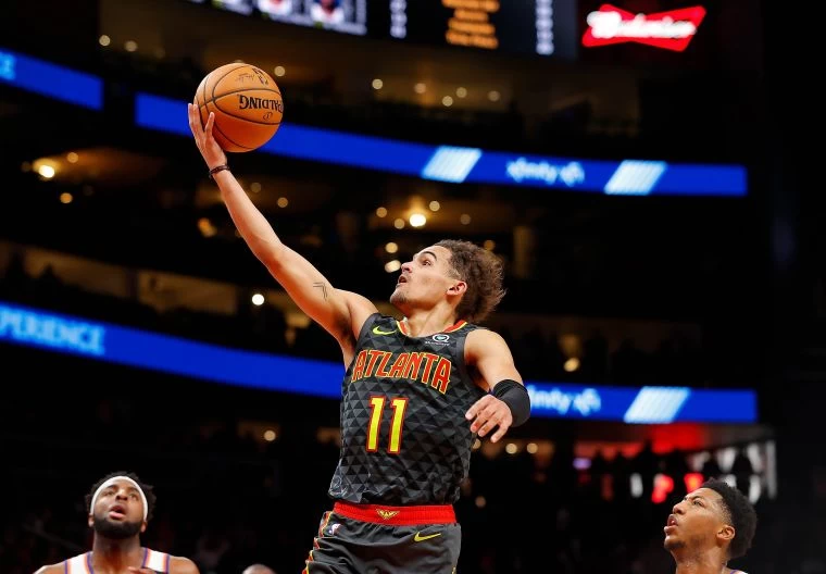 頭號球星楊恩(Trae Young)的狀態依舊相當火燙。法新社