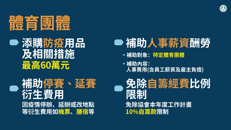 體育團體。官方提供
