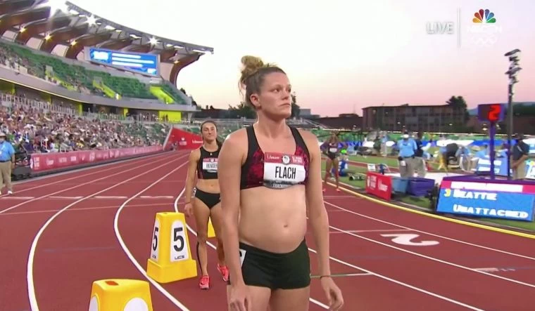 弗萊琪在選拔賽中相當引人矚目。摘自Fast Women推特
