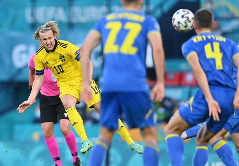瑞典福斯貝里(Emil Forsberg)一度扳平。摘目官方推特