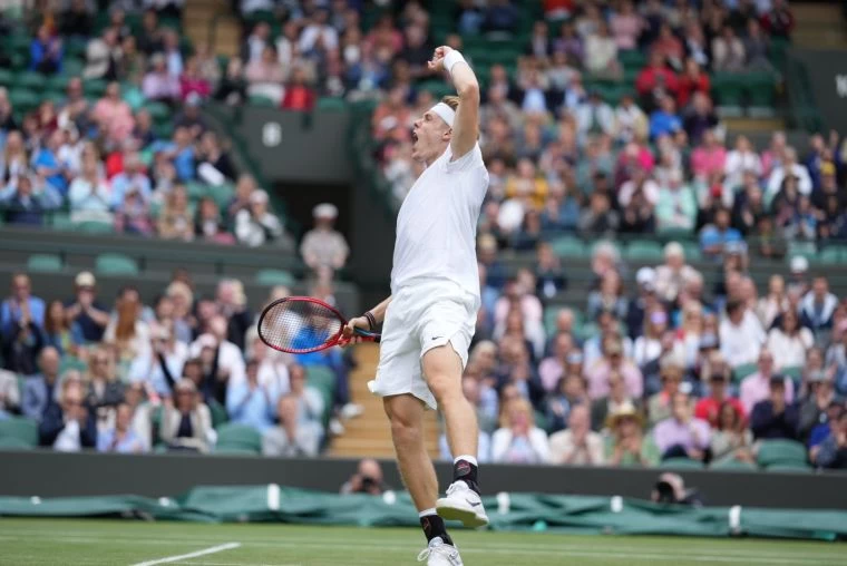 喬帥四強對手加拿大的22歲小將薩哈帕瓦洛夫(Denis Shapovalov)。摘自官方推特