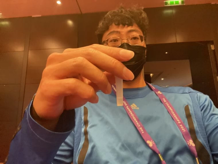 球員每兩天一次快篩,每三天一次PCR。盧威儒提供