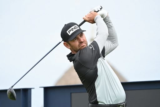 南非38歲名將路易·烏修仁(Louis Oosthuizen)64桿領先。法新社