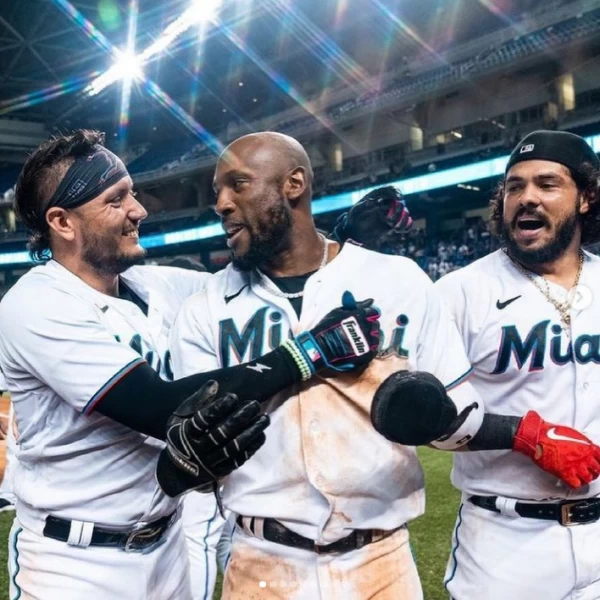 邁阿密馬林魚當家外野手馬提(Starling Marte)超搶手。摘自馬提IG
