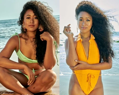 大坂直美在泳裝特輯中的造型。摘自大坂直美IG