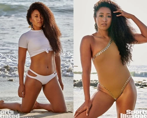 大坂直美在泳裝特輯中的造型。摘自大坂直美IG