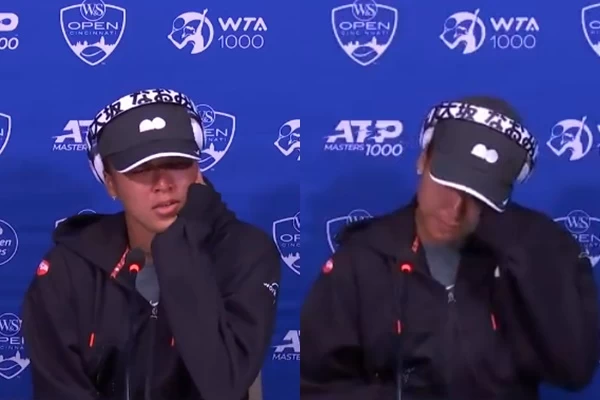 大坂直美在記者會上又因尖銳問題而暴哭。