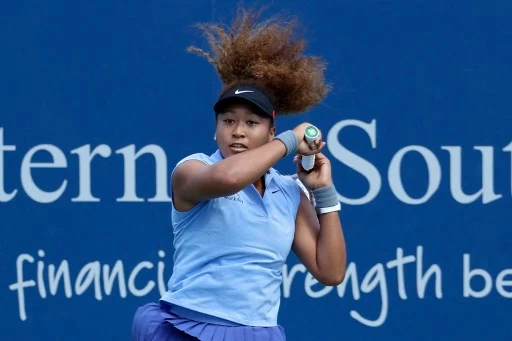 大坂直美打下近三個多月的首場WTA勝利。法新社