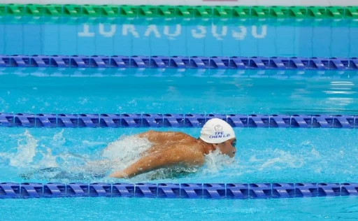 游泳選手陳亮達首次登上運動最高殿堂。體育署提供