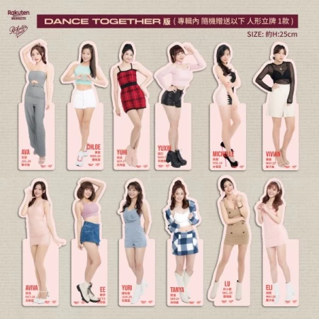 Rakuten Girls 立牌。官方提供
