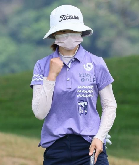 洪玉霖兩回合總桿139桿(-5),暫時並列第二。TLPGA提供/葉勇宏攝影
