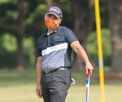 卓宗霖今天打76桿,不過仍暫並列第四位。大會提供
