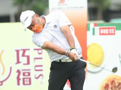 陳元車144桿暫並居第四位。大會提供