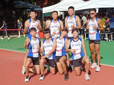 台灣體大男女1600公尺都完成連霸。詹健全攝