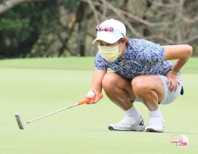 張瑄屏以兩回合總桿低於標準桿3桿的141桿,暫排第四。TLPGA提供/葉勇宏攝影