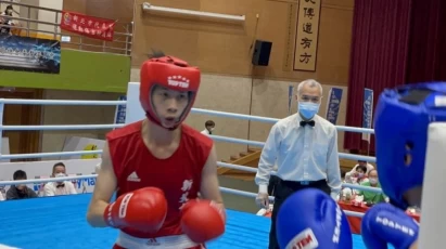 林郁婷重返母校鶯歌工商獻技。黃士綸攝
