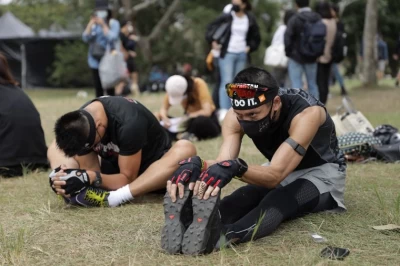 關穎老公也參加比賽。大會提供