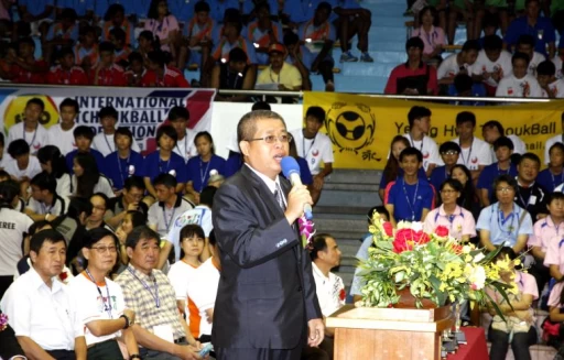 黃進成成新任國際巧固球總會會長。官方提供